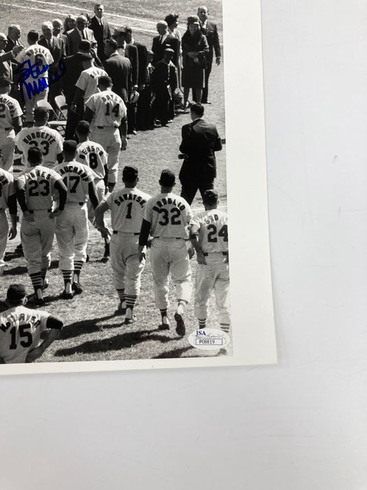 Stan Musial Signed 11x14 Photo Stan The Man Hologram