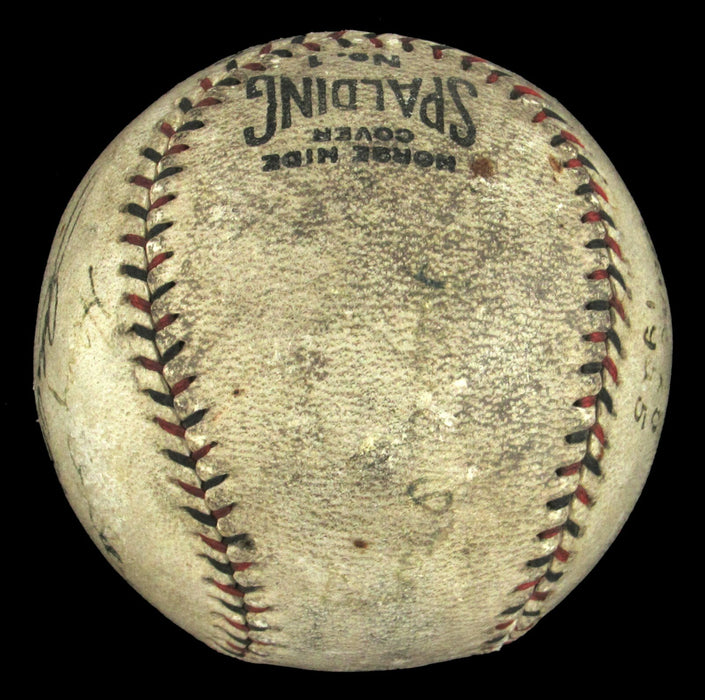 Hank O'Day Signed 1925 National League Baseball Dec. 1935 HOF The Only One Known