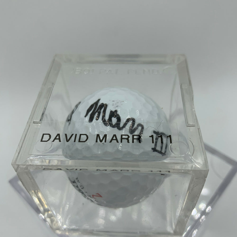 Dave Marr Signed Autographed Golf Ball PGA With JSA COA
