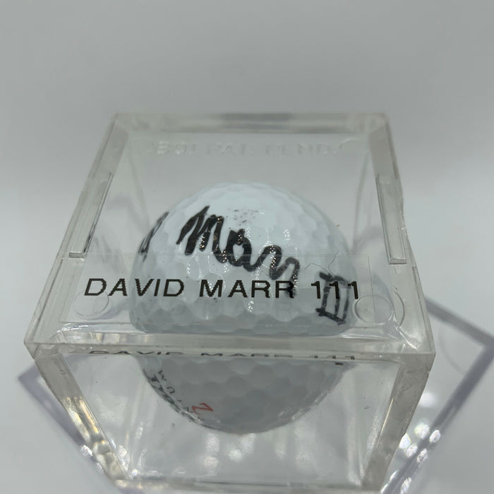 Dave Marr Signed Autographed Golf Ball PGA With JSA COA
