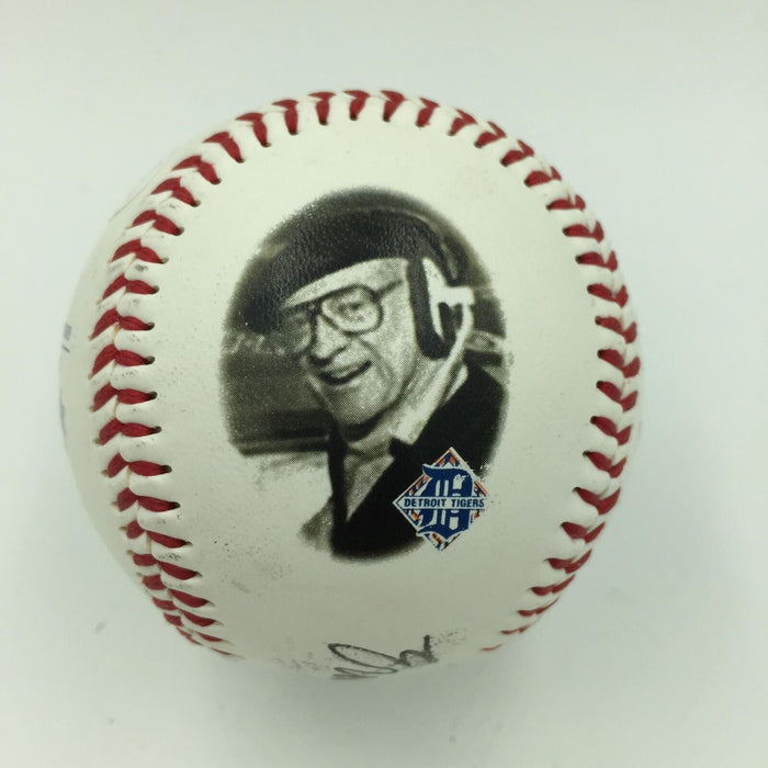 Rare Ernie Harwell Signed 1940-2000 Retirement Commemorative Baseball JSA COA