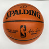 Kobe Bryant Signed Spalding Official Game Basketball Silver Ink JSA COA
