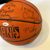 1987-88 Los Angeles Lakers NBA Champions Team Signed NBA Game Basketball PSA DNA