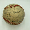 RARE 1940 New York Black Yankees Negro League Team Signed Baseball PSA DNA COA