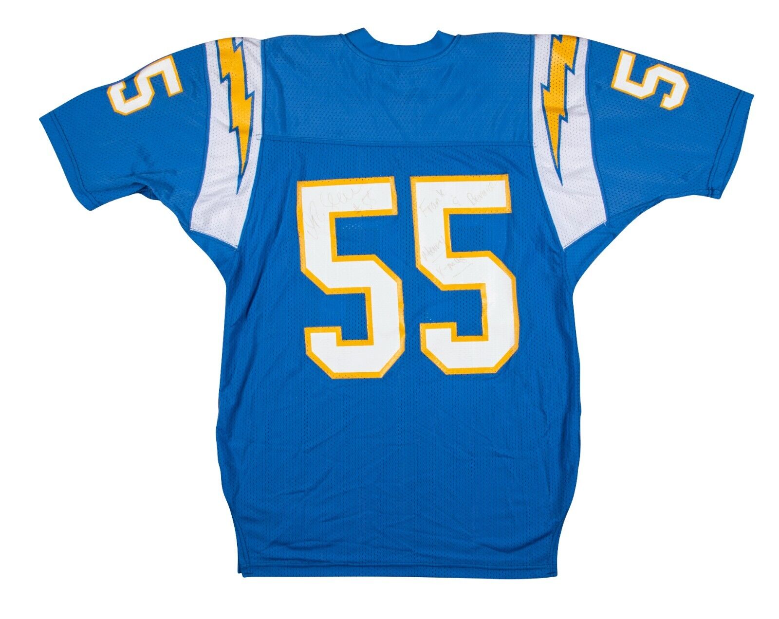 Junior Seau Signed San Diego Chargers Game Model Jersey Beckett COA