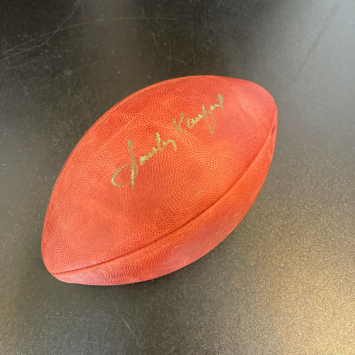 Rare Sandy Koufax Signed NFL Wilson Game Football With PSA DNA COA