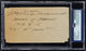 Walter Meanwell University of Wisconsin & Missouri Signed Cut Dec. 1953 HOF PSA