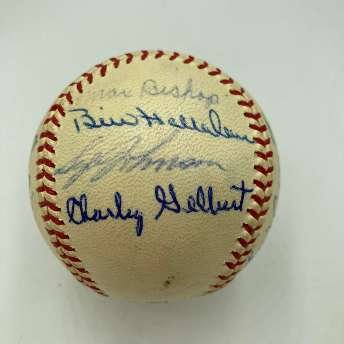 1931 St. Louis Cardinals WS Champs VS Philadelphia A's Team Signed Baseball JSA