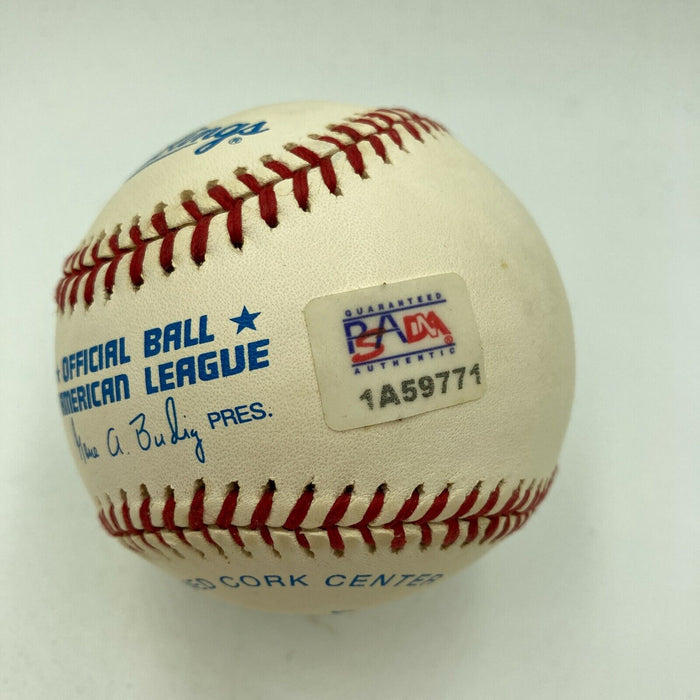 Brooks Robinson 1964 AL MVP Signed Baseball PSA DNA Sticker