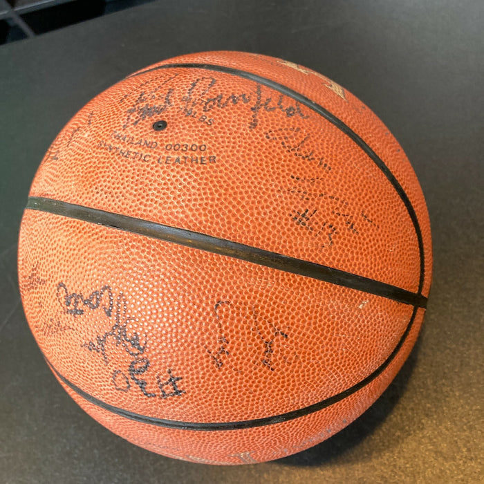 1990's Iowa Hawkeyes Team Signed Rawlings NCAA Final Four Basketball