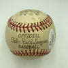 Mrs. Babe Ruth Single Signed 1950's Babe Ruth League Baseball JSA COA