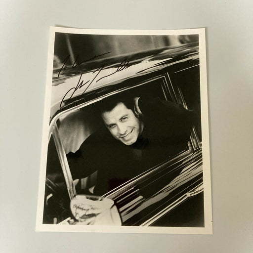 John Travolta Signed Autographed Vintage Photo Movie Star