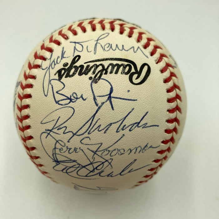 1969 New York Mets WS Champs Team Signed Baseball Tom Seaver Nolan Ryan JSA COA