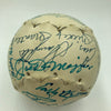 Mickey Mantle Joe Dimaggio Willie Mays Hall Of Fame Multi Signed Baseball JSA