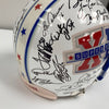 Beautiful Super Bowl MVP's Signed Helmet 40 Sigs With Tom Brady JSA COA
