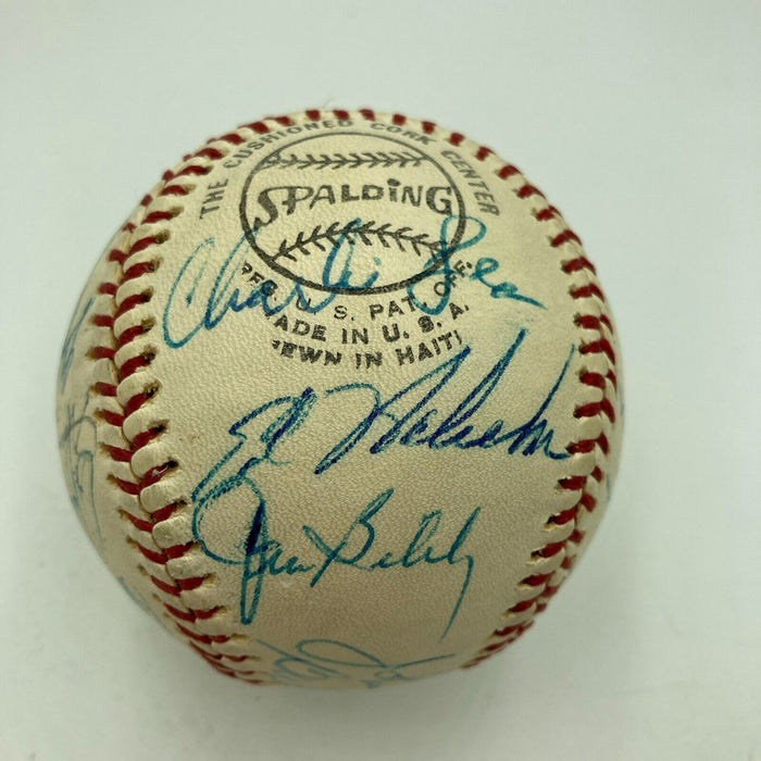 Extraordinary 1970's No Hitter Pitchers Multi Signed Baseball 21 Sigs JSA COA