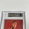 Dwayne Johnson  The Rock Signed 1998 Duocards WWF Wrestling Card BGS Authentic