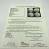 RARE World Series MVP's Multi Signed Baseball Bob Gibson 16 Sigs With JSA COA