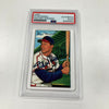 1952 Bowman Stan Musial Signed Autographed Porcelain Baseball Card PSA DNA