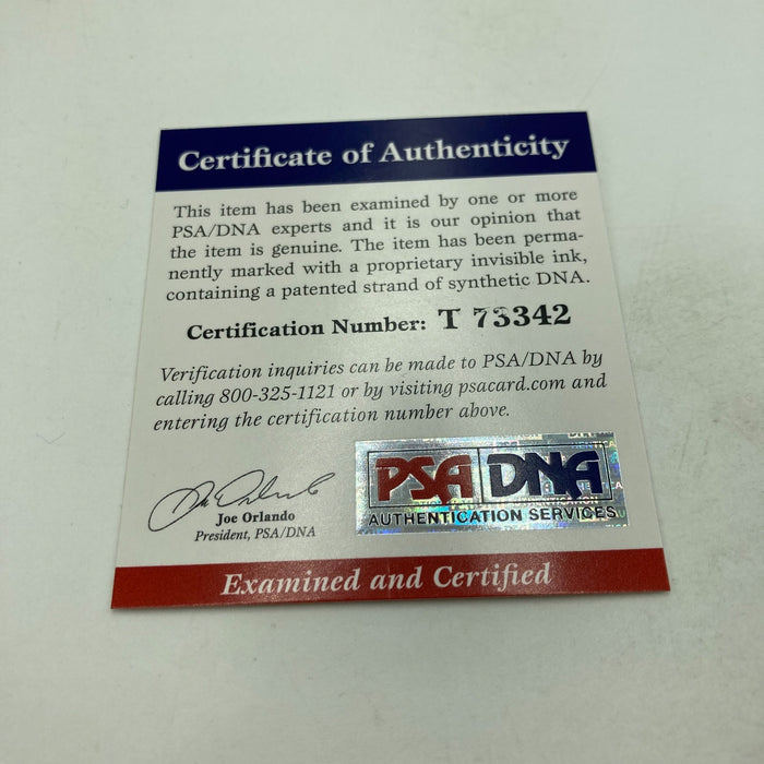 Andy Pettitte Signed 1996 Official World Series Baseball PSA DNA COA
