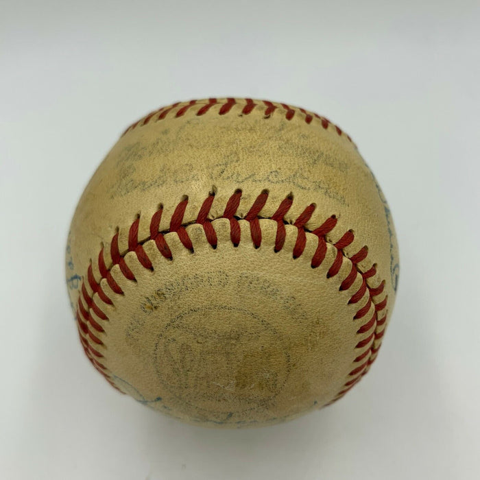 1949 St. Louis Cardinals Team Signed National League Baseball JSA COA Musial