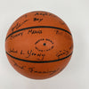 1959 Michigan State Wolverines Team Signed Vintage Basketball