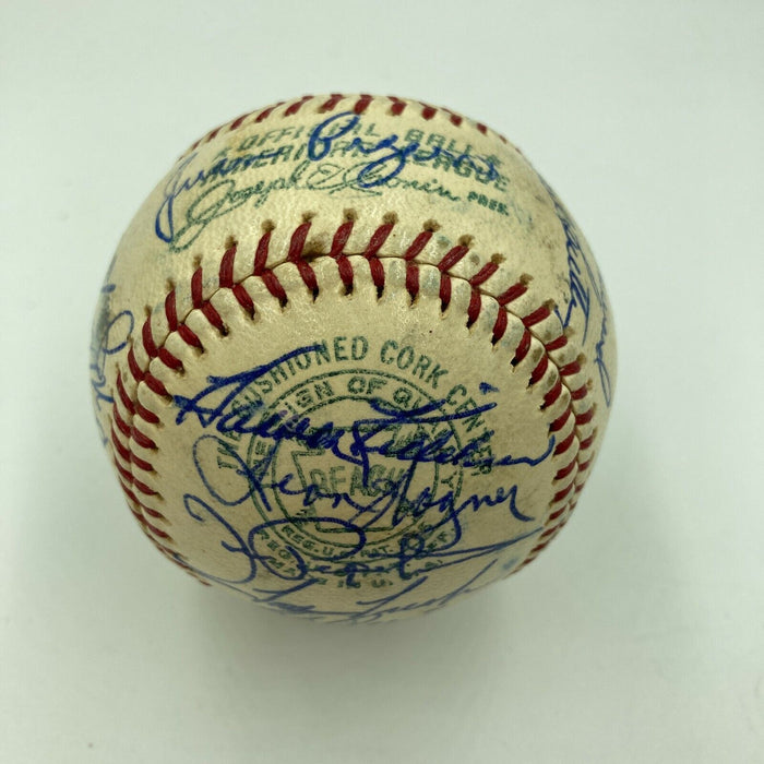 Beautiful 1963 All Star Game Signed Baseball Nellie Fox Carl Yastrzemski JSA COA