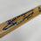 Willie Mays Hank Aaron Sandy Koufax Hall Of Fame Signed Baseball Bat 54 Sigs BAS