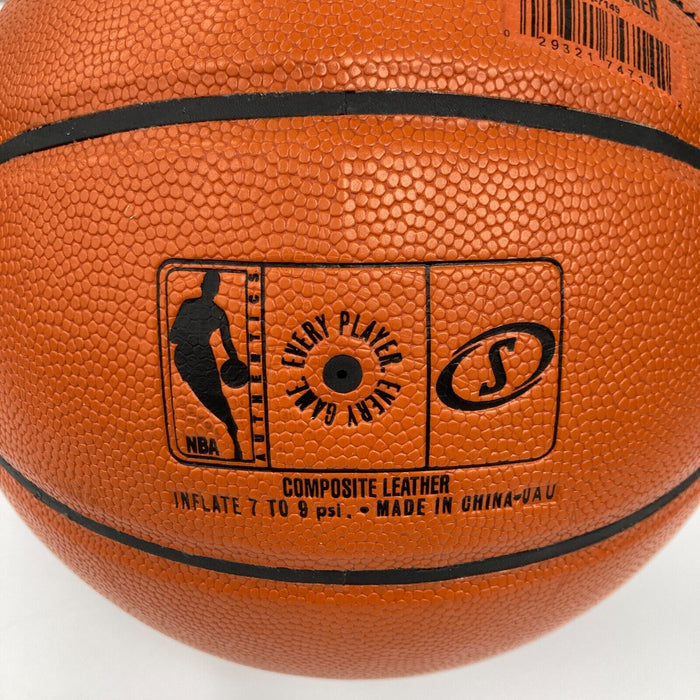 Kobe Bryant Signed Spalding Official Game Basketball Silver Ink JSA COA