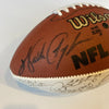 1997 All Time All Madden Team Signed Football 30 Sigs Walter Payton JSA COA