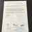 Rare 1969 Eastern Conference Pro Bowl Team Signed Football 36 Sigs JSA COA