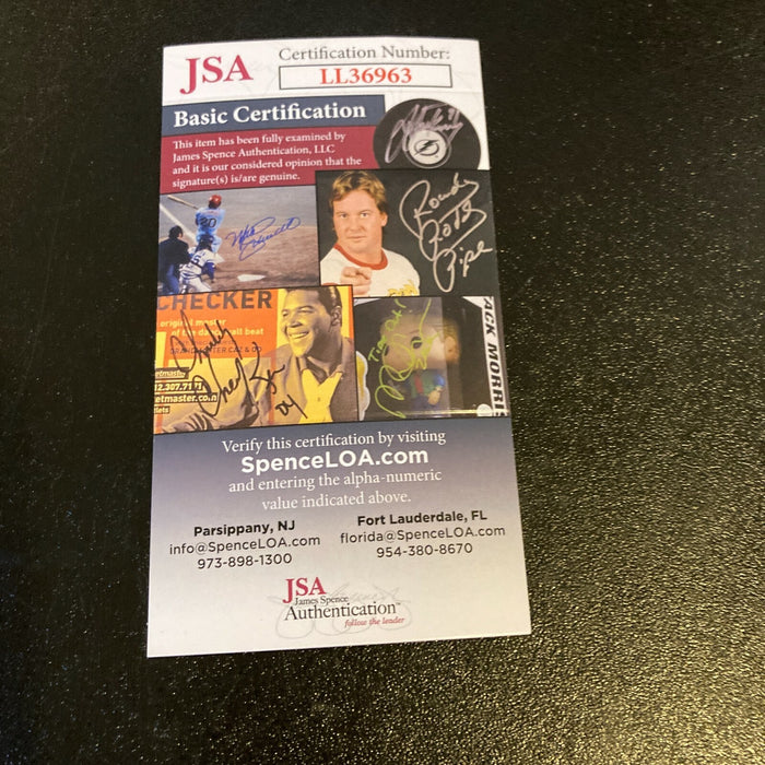 Tony Danza Signed Autographed Love To Kill VHS Movie With JSA COA