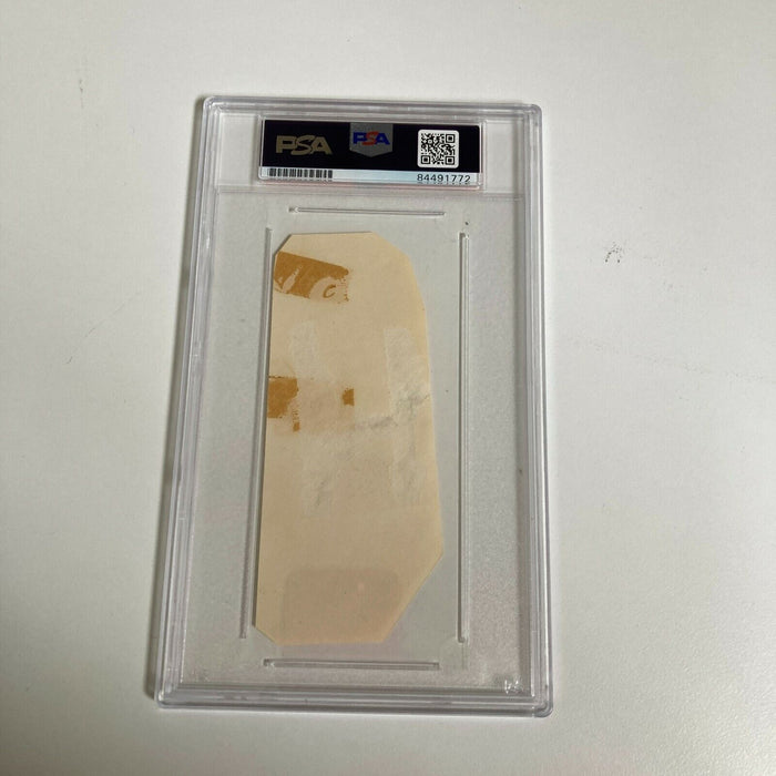 Joe Dimaggio 1950's Signed Autographed Large Cut Signature PSA DNA