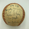 1975 Los Angeles Dodgers Team Signed Baseball Walt Alston Tommy Lasorda JSA COA