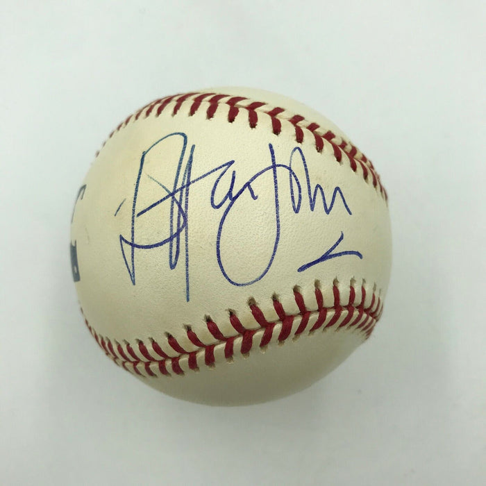 Elton John Single Signed Official Major League Baseball PSA DNA Graded MINT 9