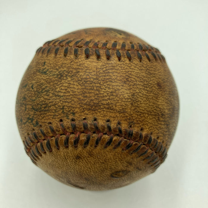 Lefty George Single Signed 1915 Official National League Baseball