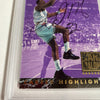 1993-94 Fleer Karl Malone Signed Promo Card With Fleer Stamp PSA DNA RARE