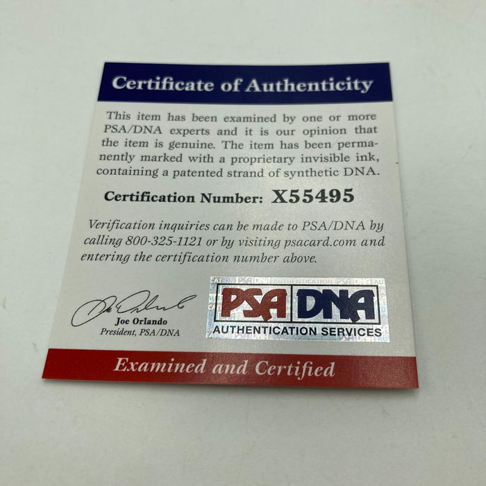 Yogi Berra Signed Vintage American League Macphail Baseball PSA DNA COA