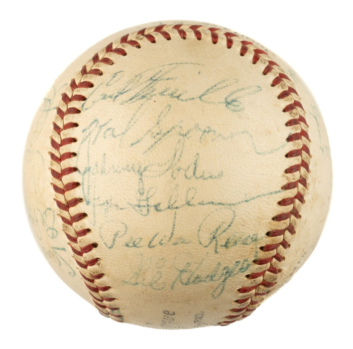 1955 Brooklyn Dodgers World Series Champs Team Signed Baseball