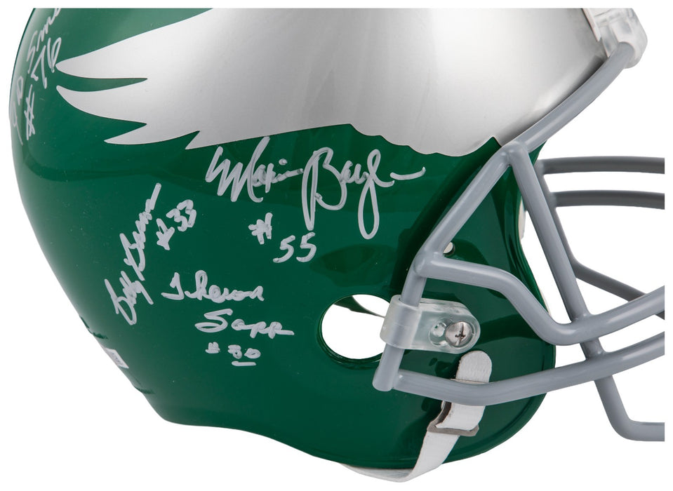 1960 Philadelphia Eagles NFL Champs Team Signed Full Size Helmet JSA Certified