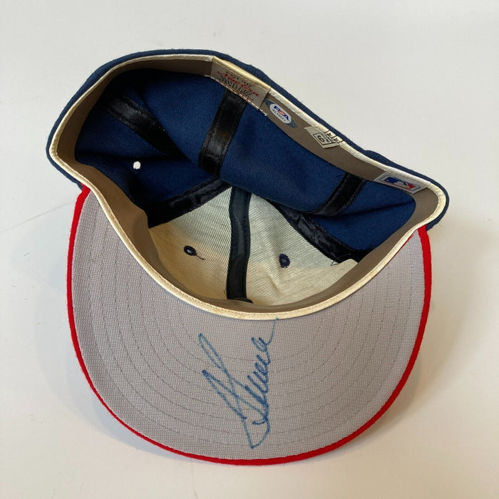 Tom Seaver Signed Vintage New Era Chicago White Sox Game Model Baseball Hat PSA