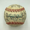 1975 Oakland A's Team Signed American League Baseball Beckett COA