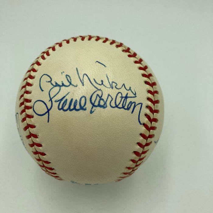 Nolan Ryan Tom Seaver 300 Win Club Signed Baseball With JSA COA