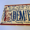 Sandy Koufax Brooklyn Dodgers Greats Signed "Dem Bums" License Plate Beckett COA