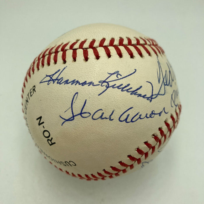 Mint 500 Home Run Signed Baseball Mickey Mantle Ted Williams PSA DNA Graded 9