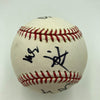 Linkin Park Band Signed Baseball 6 Signatures With Chester Bennington JSA COA