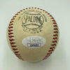 Augie Donatelli Umpire Signed 1950's National League Giles Baseball JSA COA