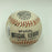 Beautiful Satchel Paige Single Signed Autographed Baseball With JSA COA