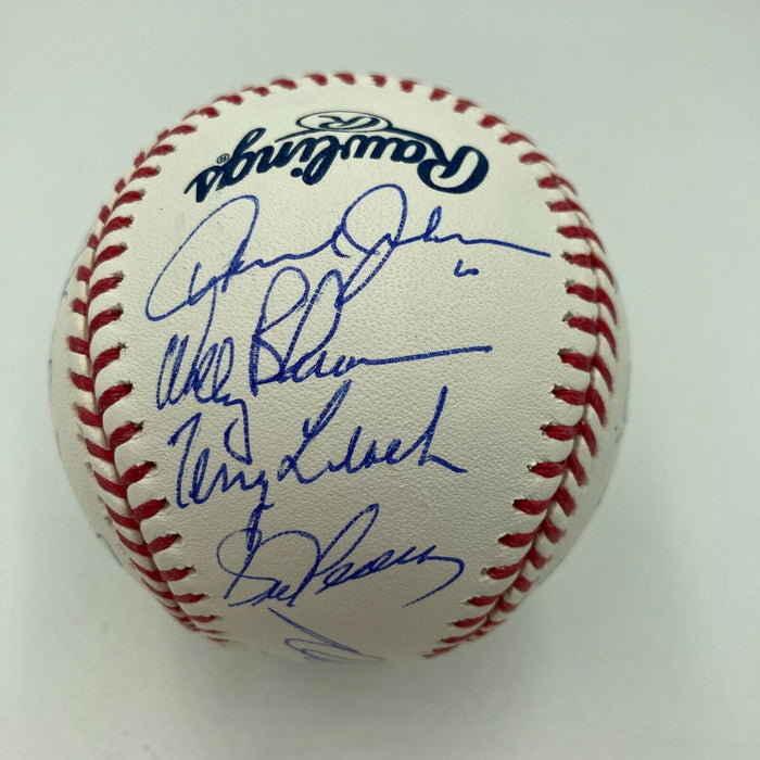 1986 New York Mets World Series Champs Team Signed Major League Baseball JSA COA