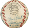 1955 Brooklyn Dodgers W.S. Champs Team Signed Baseball Jackie Robinson PSA DNA